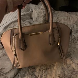Tan handbag